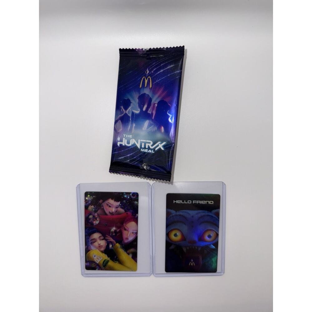 MCDONALD'S - 2026 - ZOEY RUMI MIRA - HUNTRIX - 2 STAR -KPOP DEMON HUNTERS- CARD